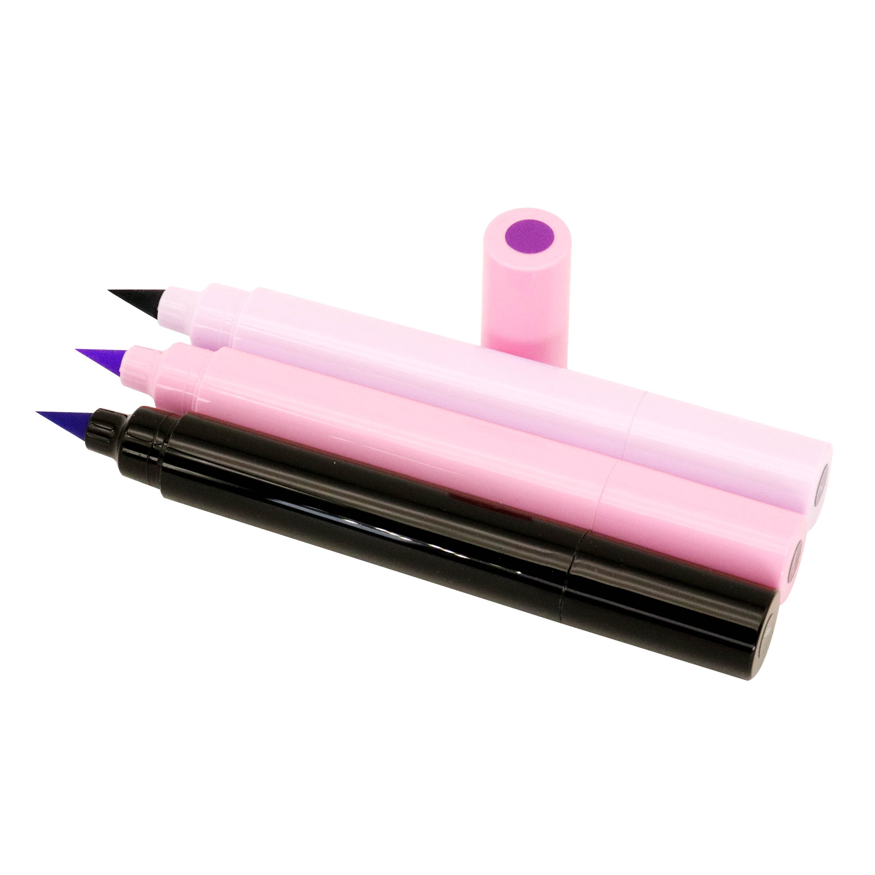 waterproof and long lasting left and right eyeliner stamp custom liquid eyeliner