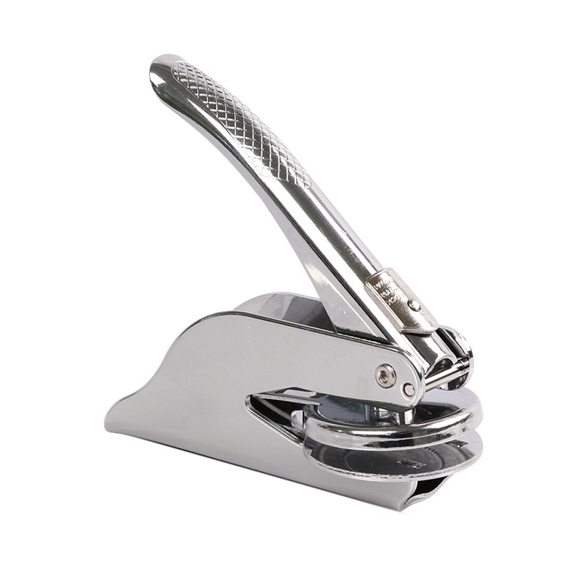 Promotional Ideal Round Chrome Embossing Seal