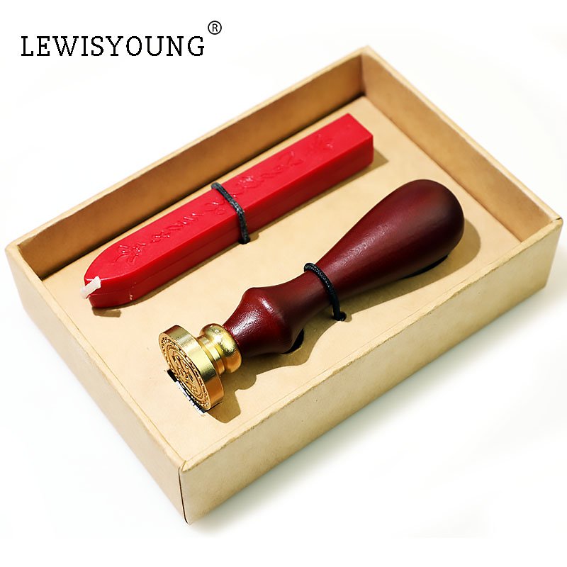 Hot sale European vintage wax strip multi colors wax seal sticks with wick