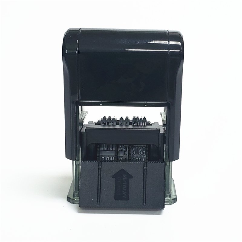 WES Date & Text Stamp Print Self Inking DT-1328 Stamp