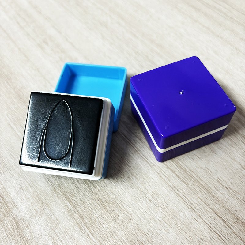 BQAN Square Finger Nail Stamp Mold Production Tool Practice French Nail Stamper