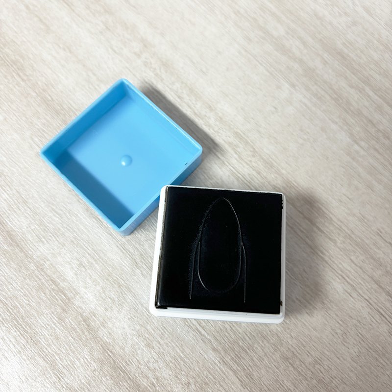 BQAN Square Finger Nail Stamp Mold Production Tool Practice French Nail Stamper