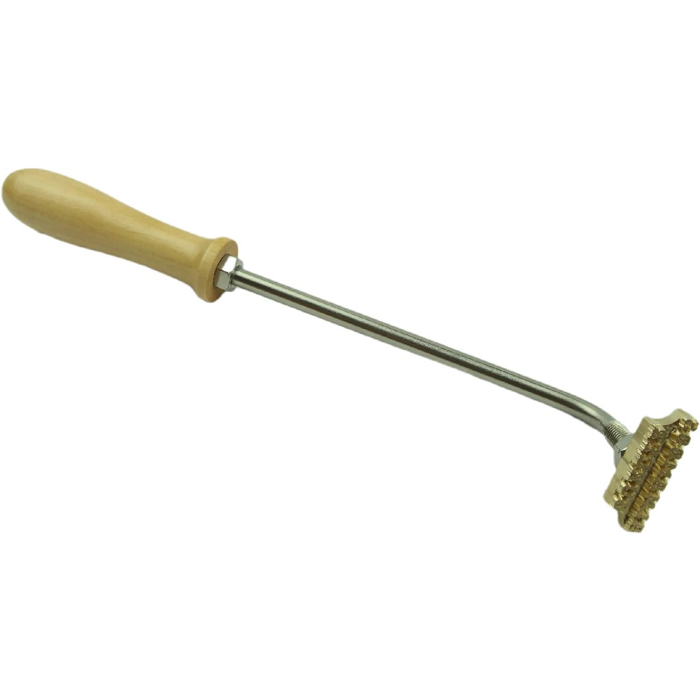 Cake Baking Stamp Wood Handle Cake Cookie Sweets Mould Brass Hot Stamping Mold Handmade Bread Bakeware Tools