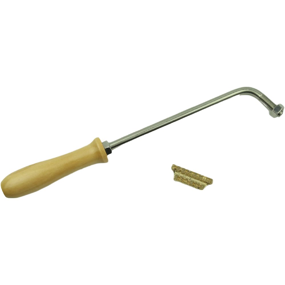 Cake Baking Stamp Wood Handle Cake Cookie Sweets Mould Brass Hot Stamping Mold Handmade Bread Bakeware Tools