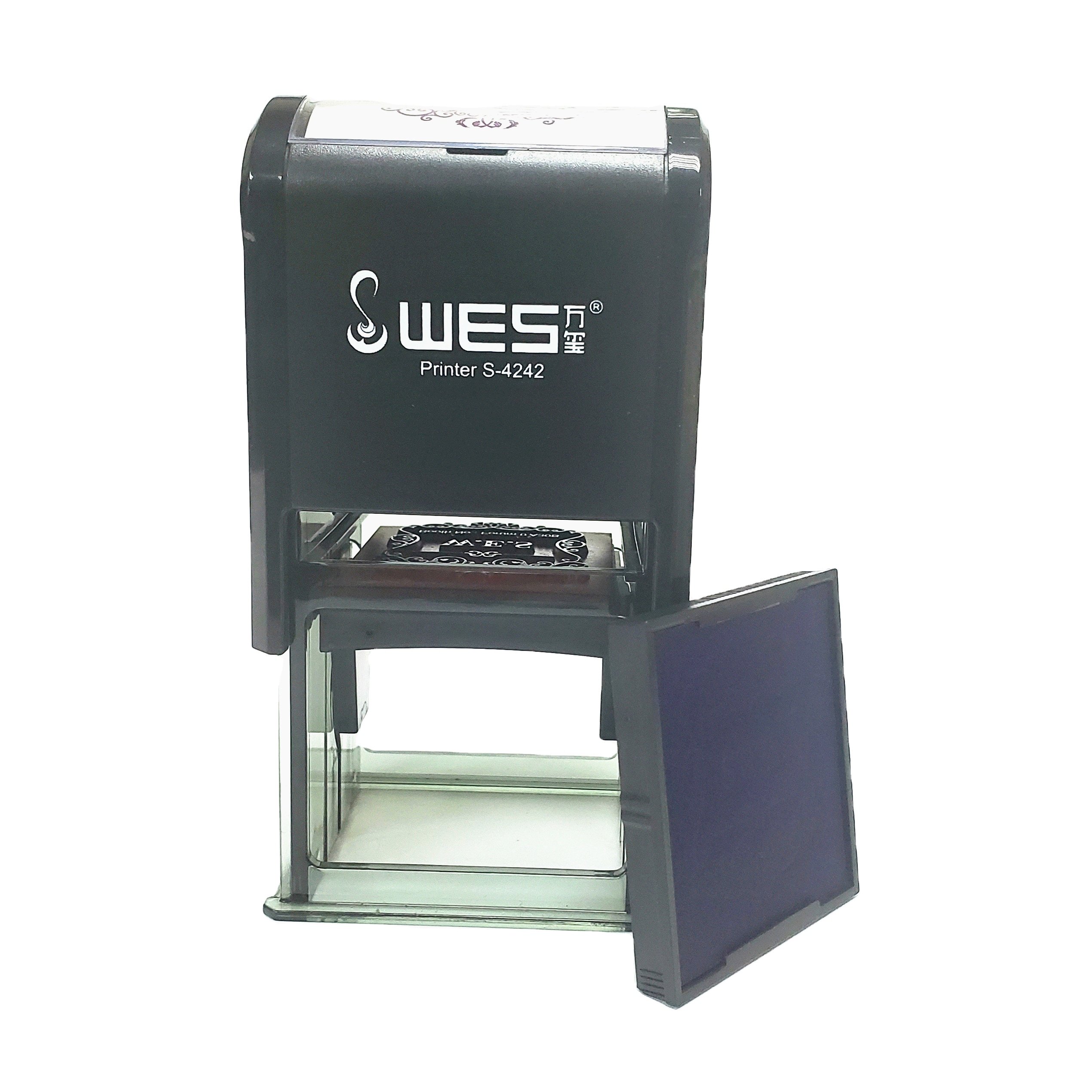 WES Sellos Hot Sale Self-inking Stamp S-4242