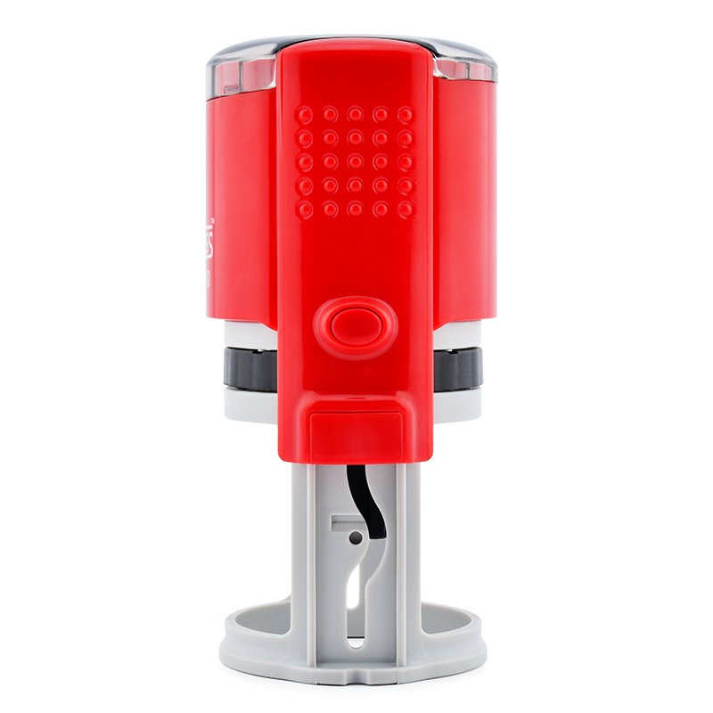 Round 40 mm Self Inking Rubber Stamps