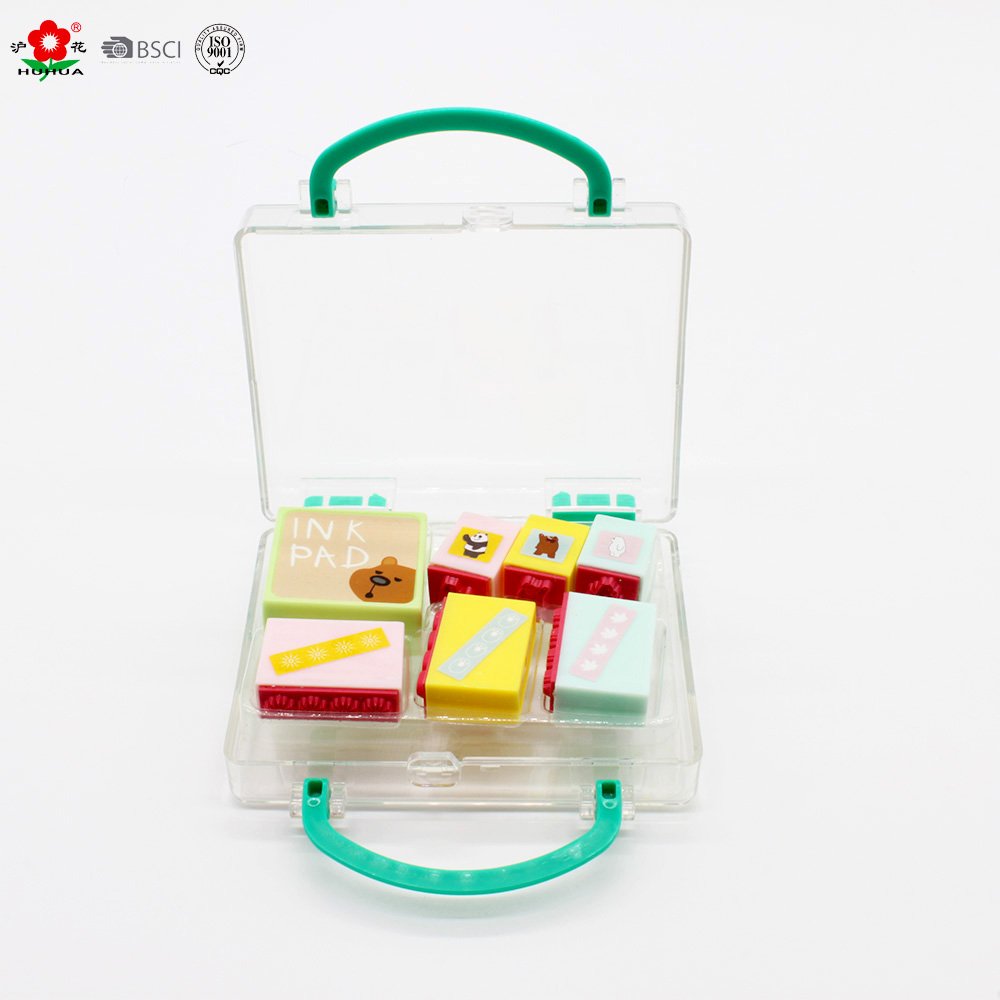 Teacher children journey DIY stamp bear mini stamp