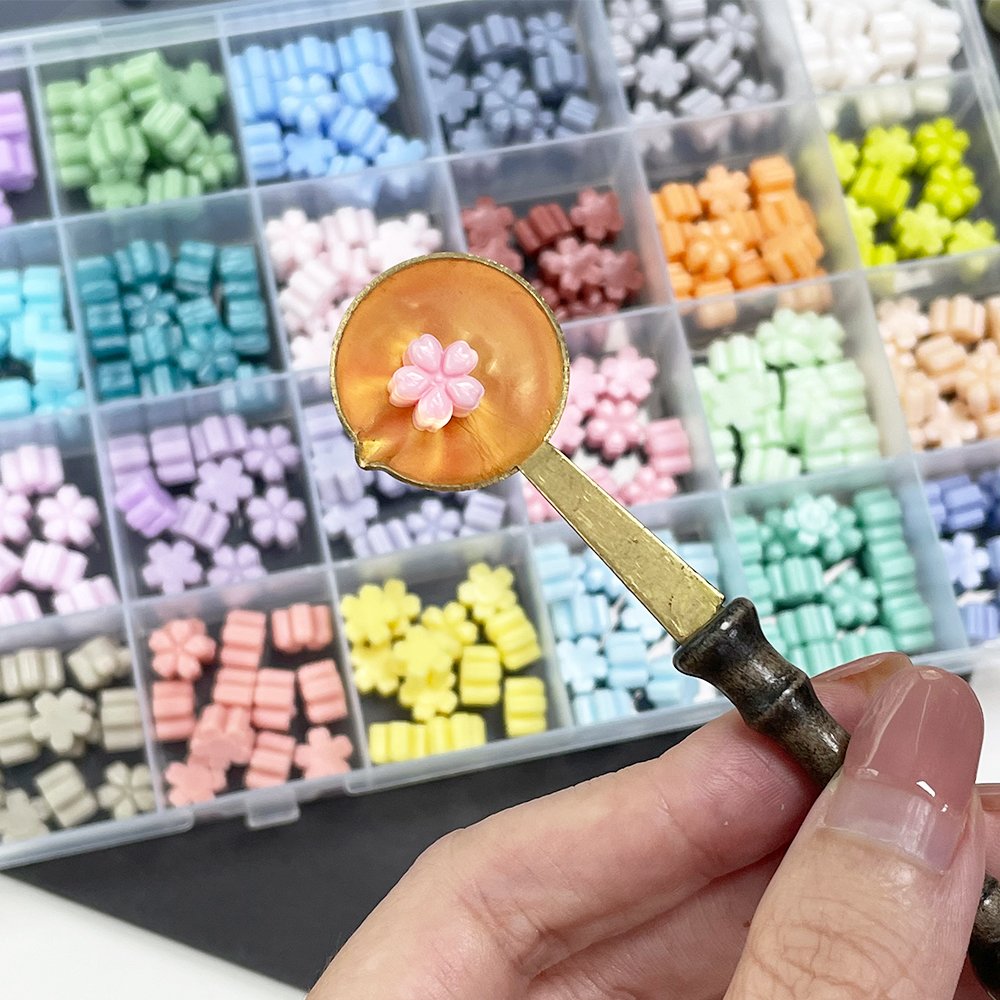 Wholesale Bulk Octagon Shape Colorful Craft Sealing Wax Granule Beads for Embellishment of Card Envelope Wedding Invitation