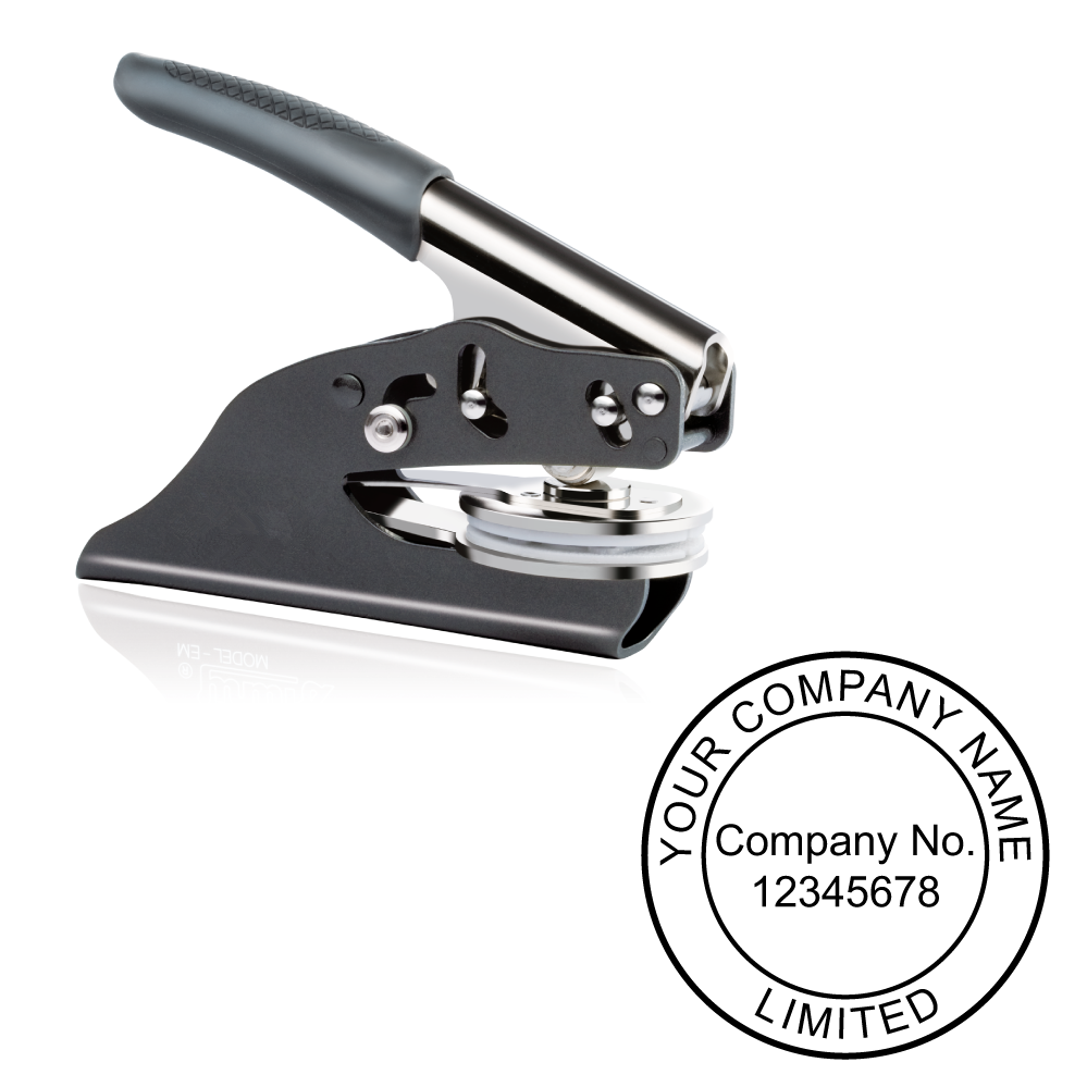 Custom Logo Desk Embosser Seal (Desktop Base - No Insert)