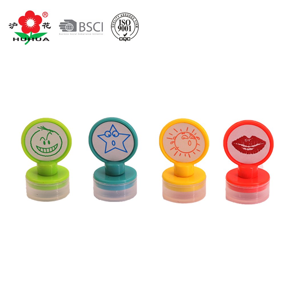 Hot selling collectible toys figurines stamp custom embossing china adjustable cartoon mini stamp