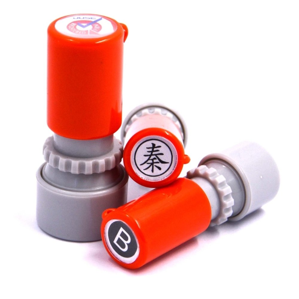 custom name stamp manufacturer direct sale HFB embossing stamp custom seal office use HFB flash stamp