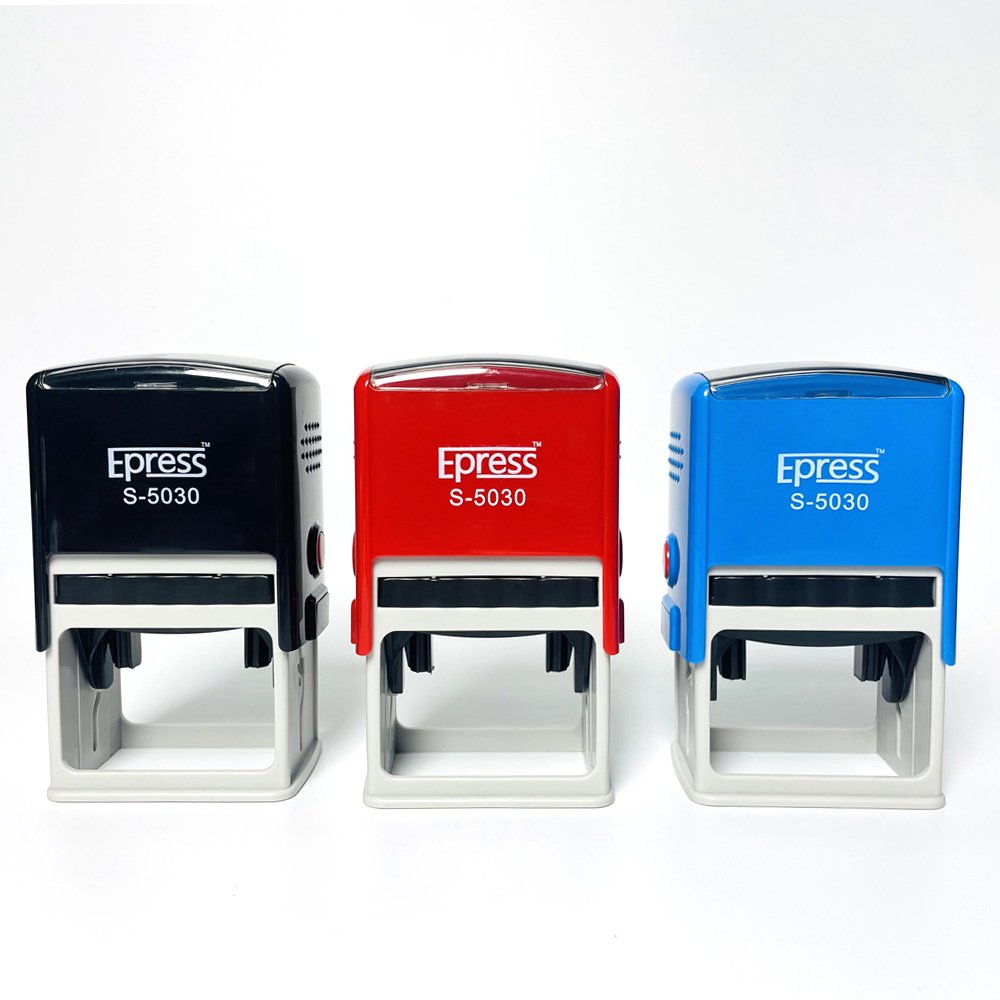 Custom Size High Quality Hot Sale Rubber Seal Personal Logo Self-inking Stamps Office Self Inking Rubber Stamp
