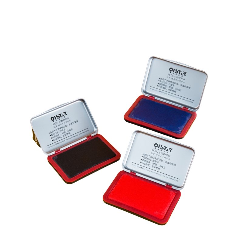 Customized Metal Stamp Pad For Office Or Bank