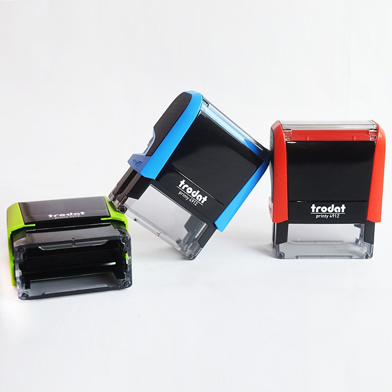 Specially Excellent Trodat4912 Self-Imprinting Office Rubber Stamp Plastic Automatic Self-inking Stamp for DIY Use