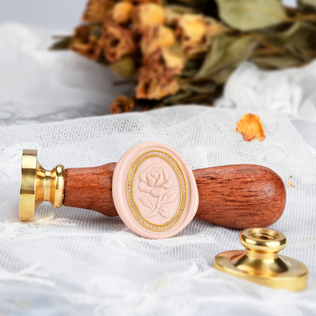 Hot Sale Customized Personalized Logo Wax Seal Stamp Kits For Office Use