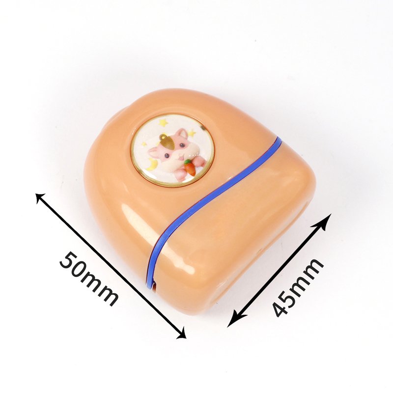 Kids stamp factory wholesale custom personalized paper book textile fabric stamp kids flash name stamp