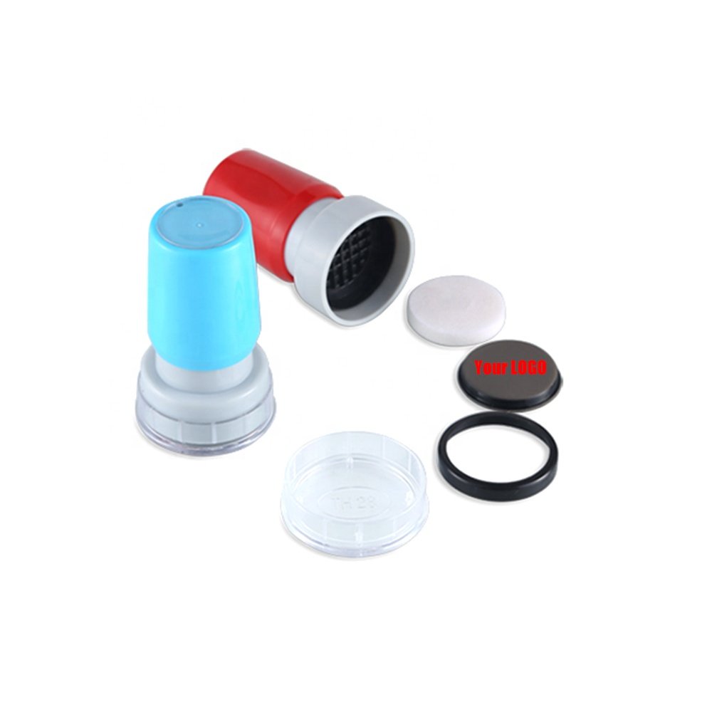 Diy mini custom logo flash ink uv invisible stamp for security marking metal glass plastic paper