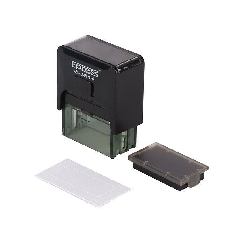 Good Quality 38*14mm Trodat S3814 Self Inking Rubber Stamps Office Automatic Self-inking Stamps with Water Base
