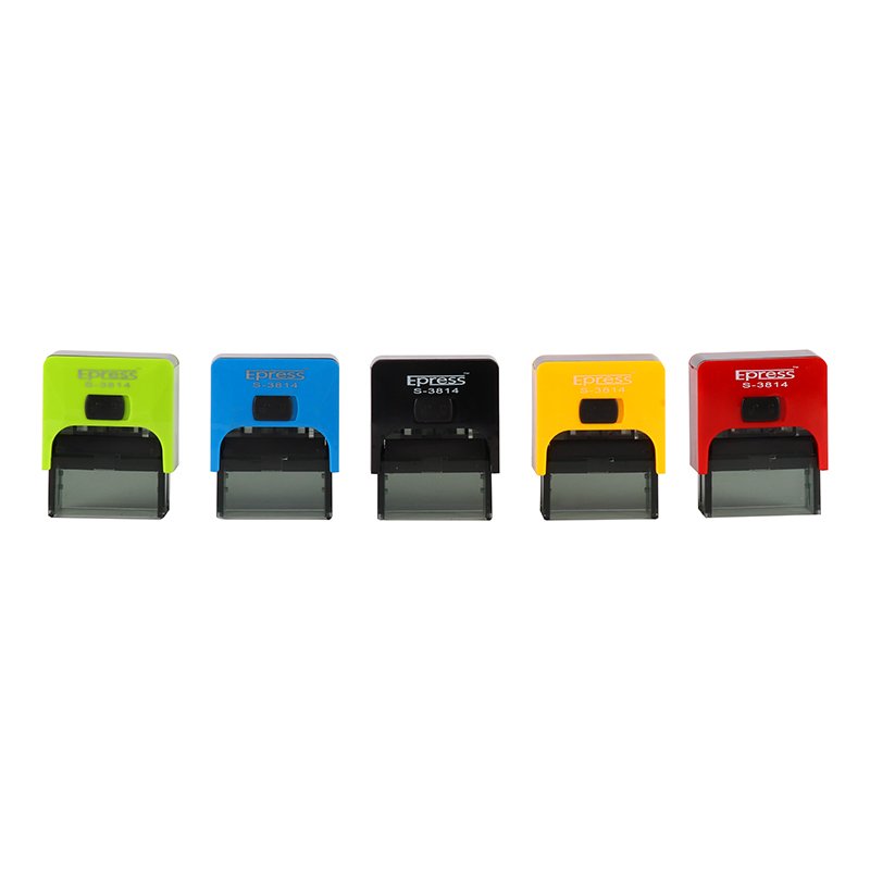 Good Quality 38*14mm Trodat S3814 Self Inking Rubber Stamps Office Automatic Self-inking Stamps with Water Base