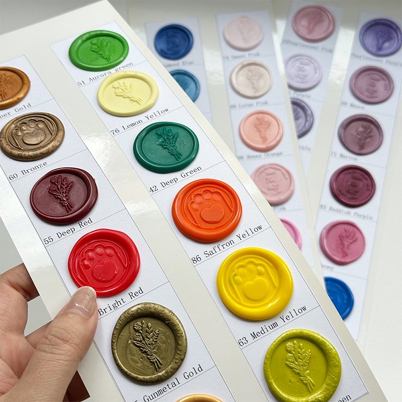 Personalized Sealing Wax Sticker With Custom Logo