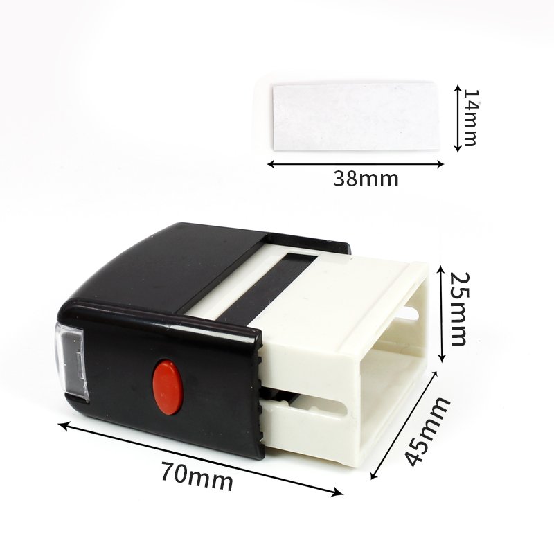High Quality Custom Self Ink Stamp Office Personal Logo ready to ship wholesales self ink Stamp for Office