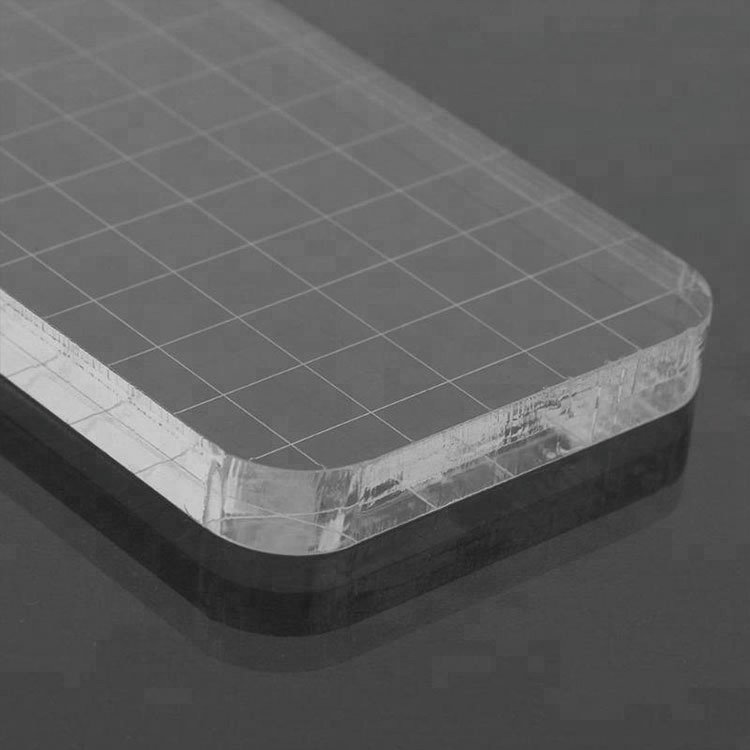 Krystal Acrylic Block, Acrylic Stamp Display For Scrapbooking Crafts Making