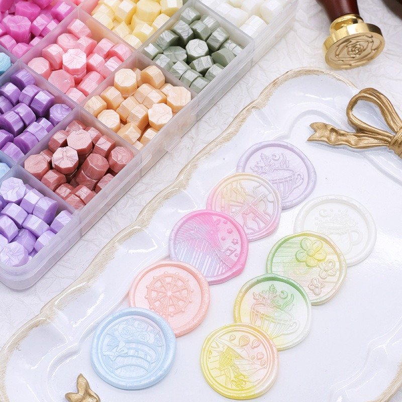 Wedding Wax Furnace Spoon Seal Stamp Wax Seal Beads for Sealing