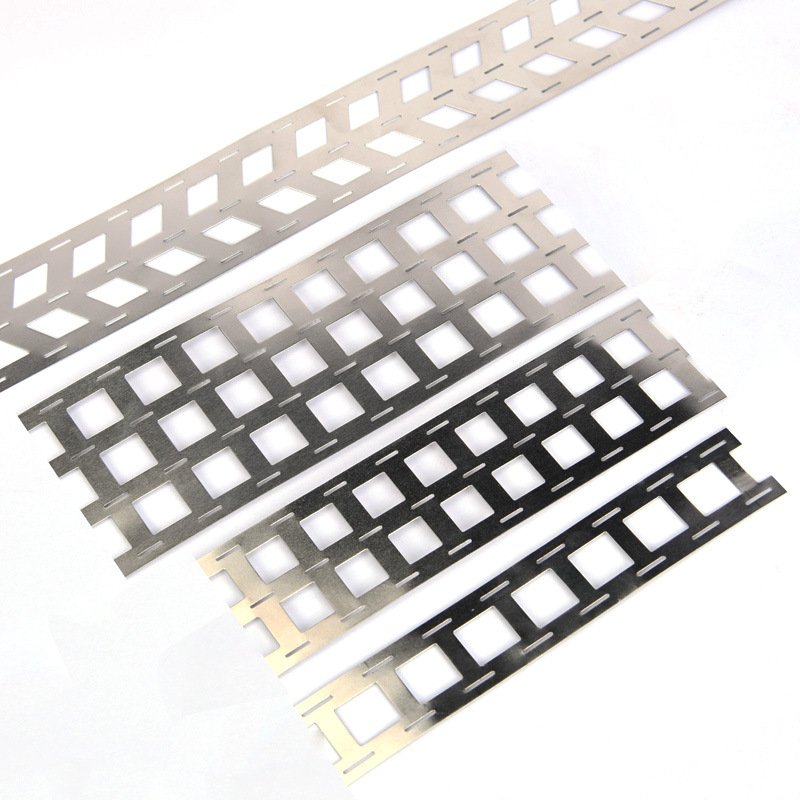 OEM Custom Sheet Metal Stamped 18650 Battery Strip Pure Nickel Tabs for Lithium Battery Pack Nickel Tabs