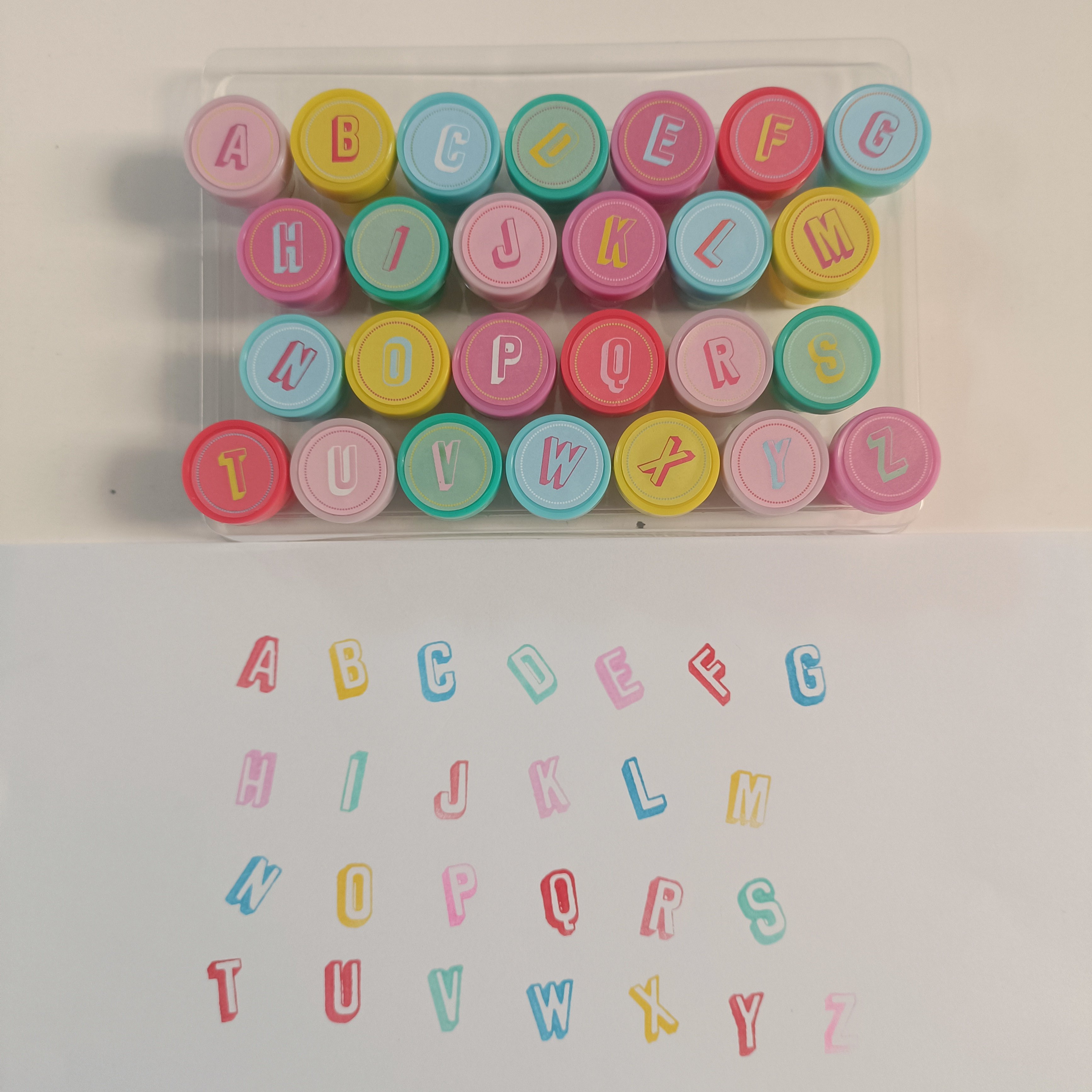 Factory customization alphabet toys Alphabet letters toy Number Stamp Set kids educational Stamp toys