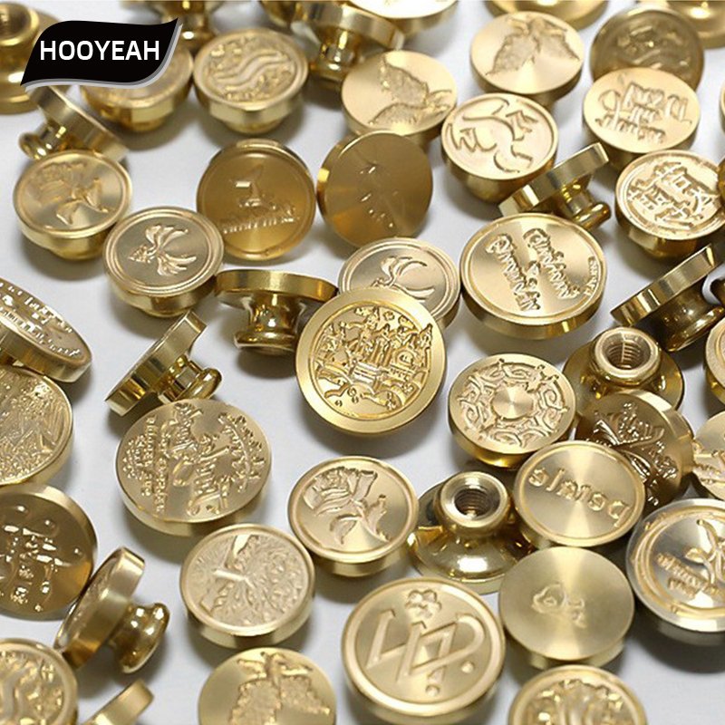 Customize various pattern stamps, solid brass, finely carved patterns, embossed stamps, wholesale