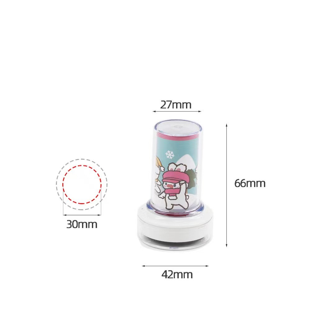 DIY/CUSTOM/OEM school stamps zh22 zh32 round flash stamp holder Plastic Handle Seal square seal office stamps