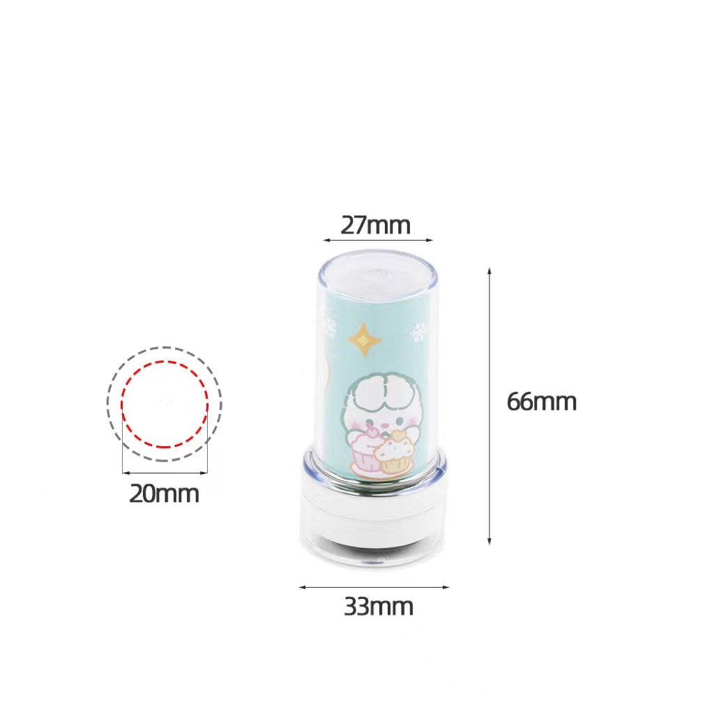 DIY/CUSTOM/OEM school stamps zh22 zh32 round flash stamp holder Plastic Handle Seal square seal office stamps