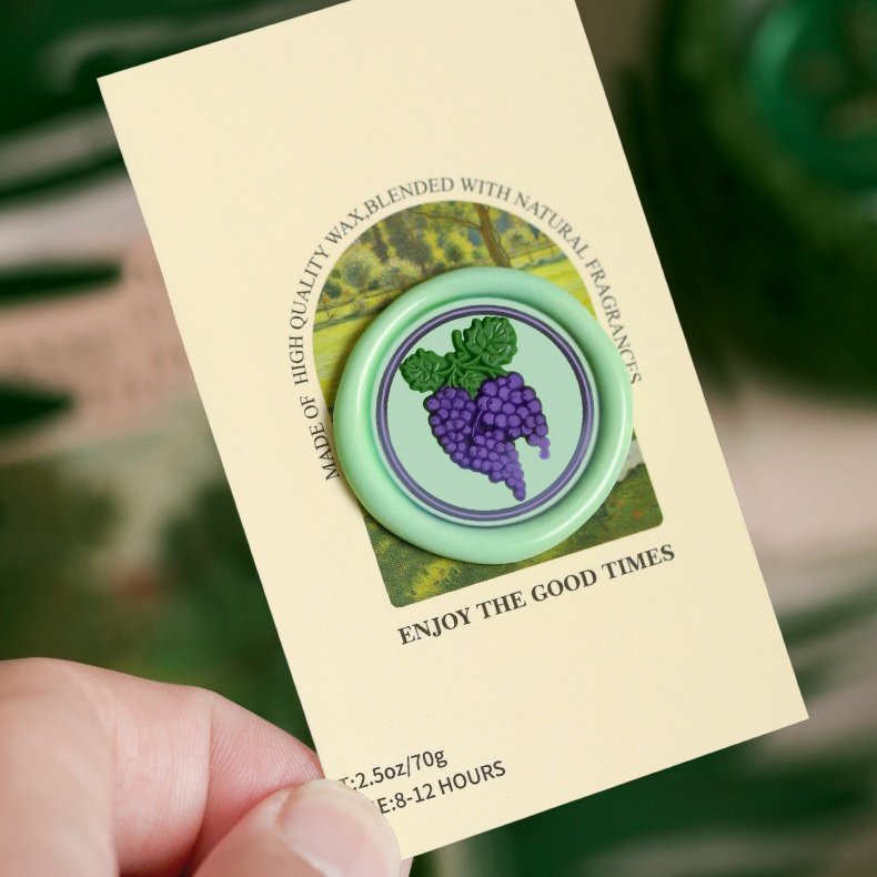Plants 2.5cm Round Cooper Sealing Stamp For Scrapbooking Supplies Seal Wax Stamp Custom