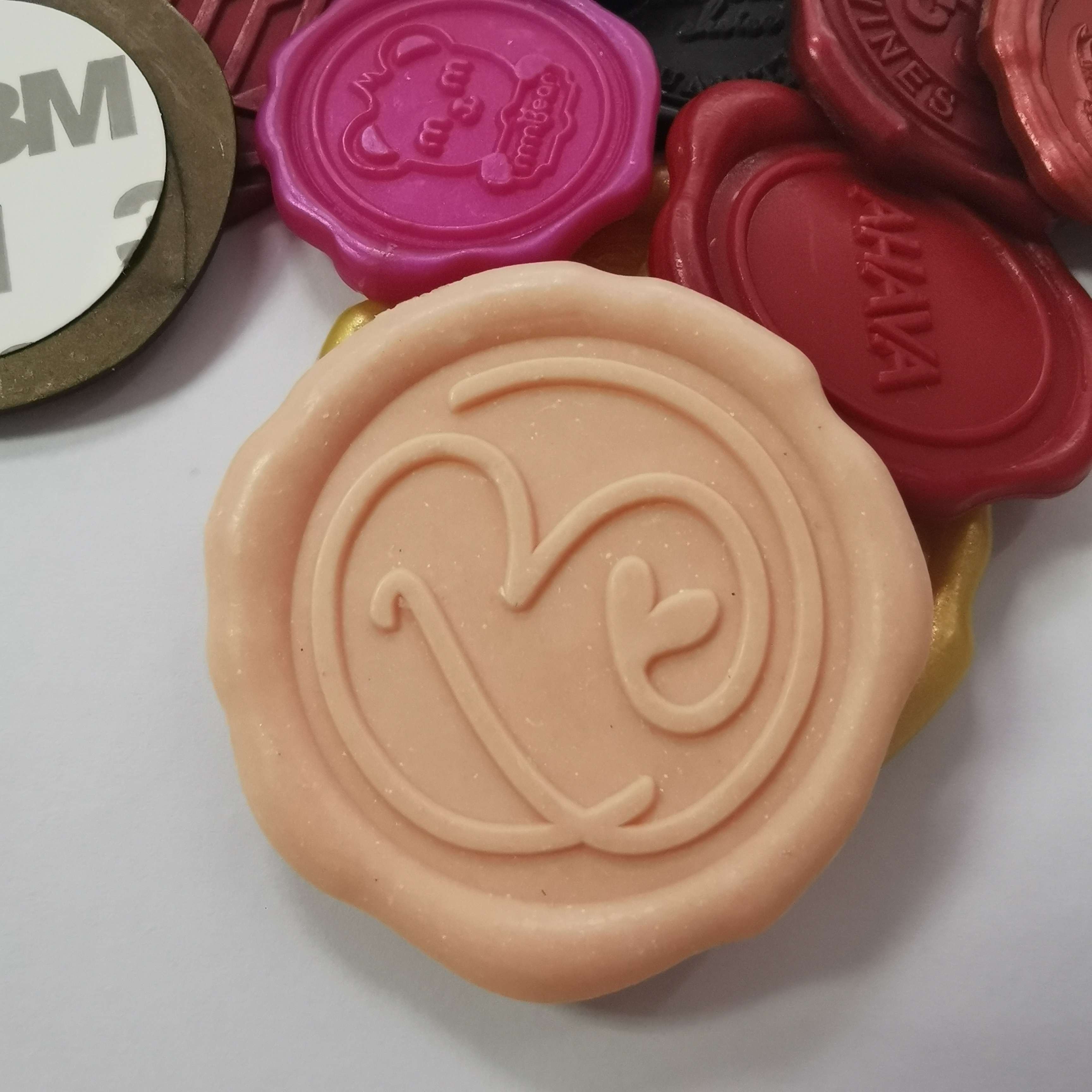Hot selling custom Embossing Wax Seal Stamps Seal Labels sealing wax sticker