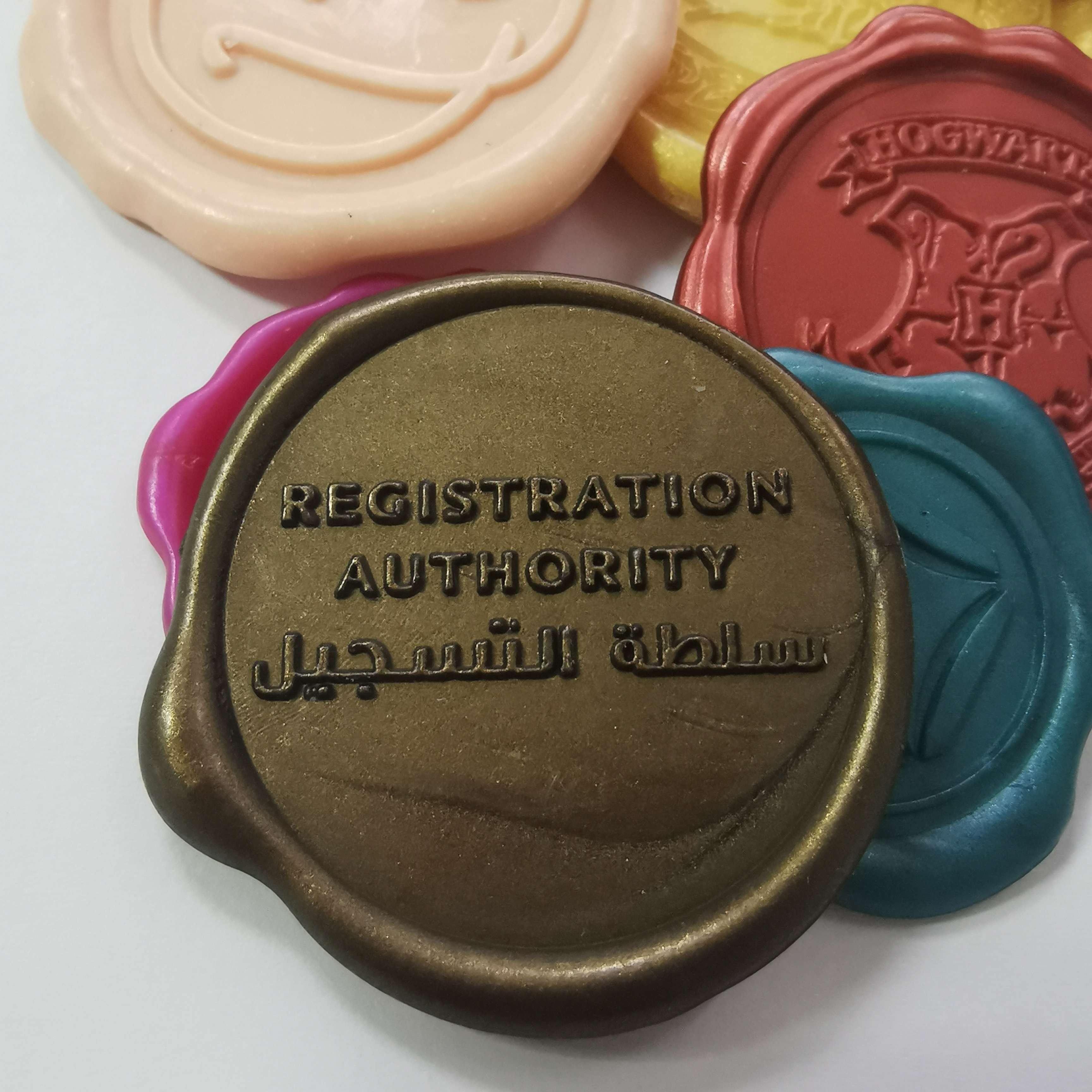 Hot selling custom Embossing Wax Seal Stamps Seal Labels sealing wax sticker