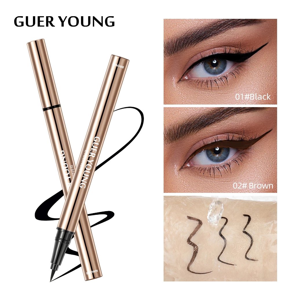 New Arrival Waterproof Factory Wholesale Cosmetics UK Eye Liner Liquid Eyeliner Pen
