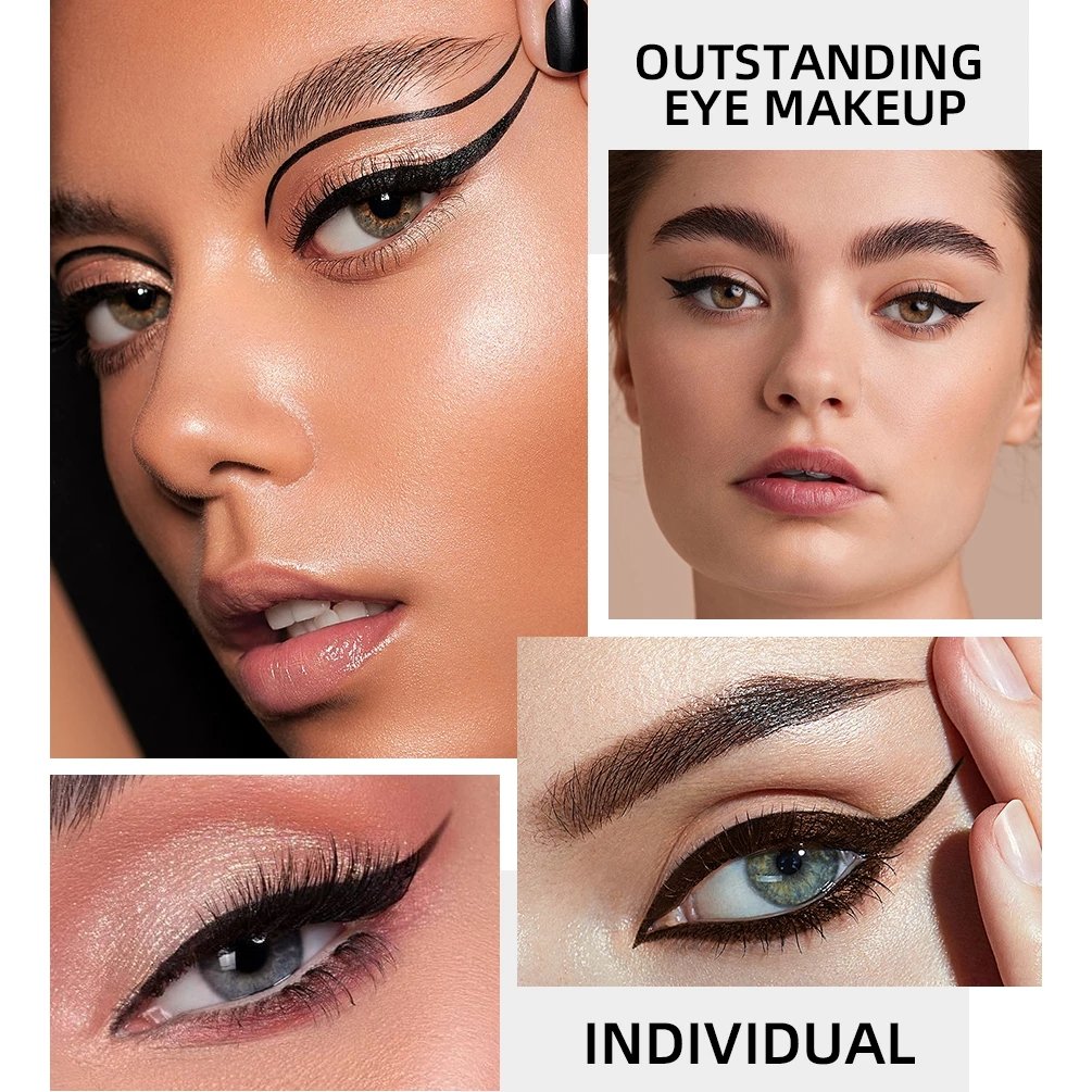 New Arrival Waterproof Factory Wholesale Cosmetics UK Eye Liner Liquid Eyeliner Pen