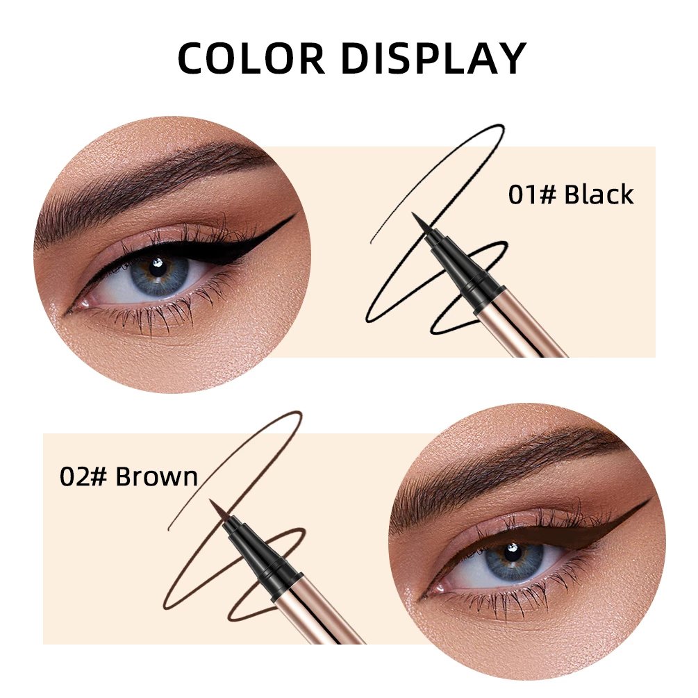 New Arrival Waterproof Factory Wholesale Cosmetics UK Eye Liner Liquid Eyeliner Pen