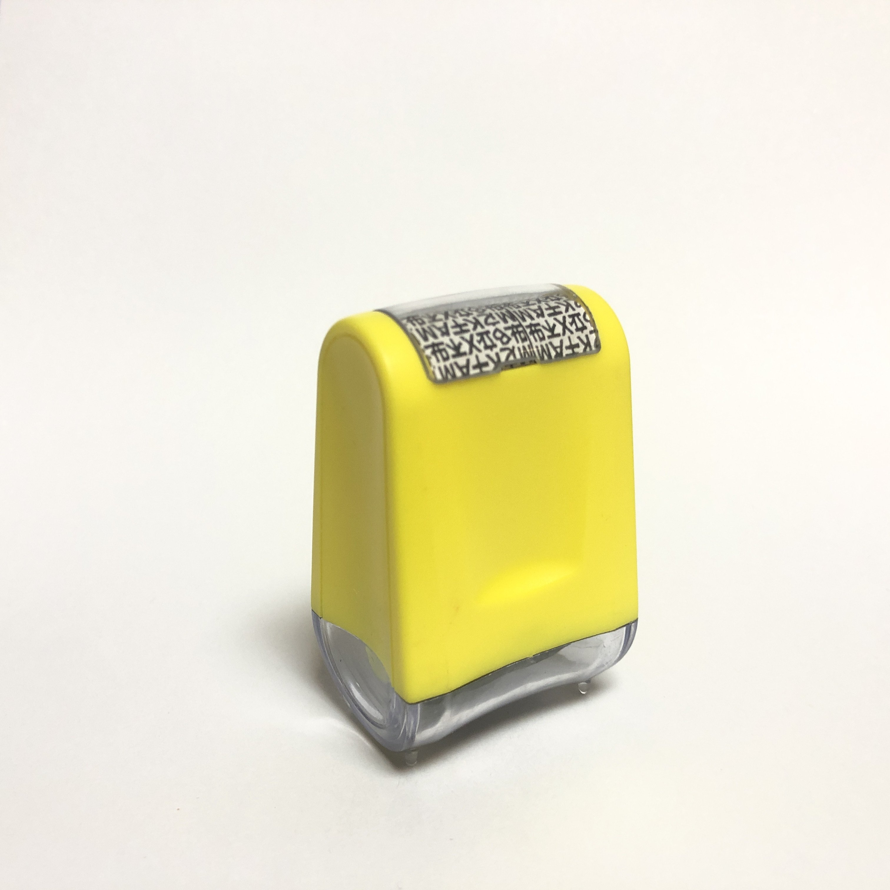 golden stamp Rolling Identity Theft Guard Stamp-yellow