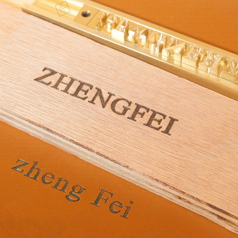 Custom Alphabet Brass Stamp Letters With Customizable Font and Size