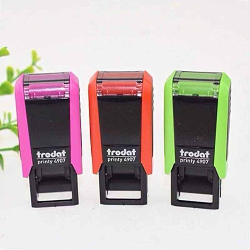 good quality trodat good quality wholesale trodat self-inking stamps office stamp rubber 4907