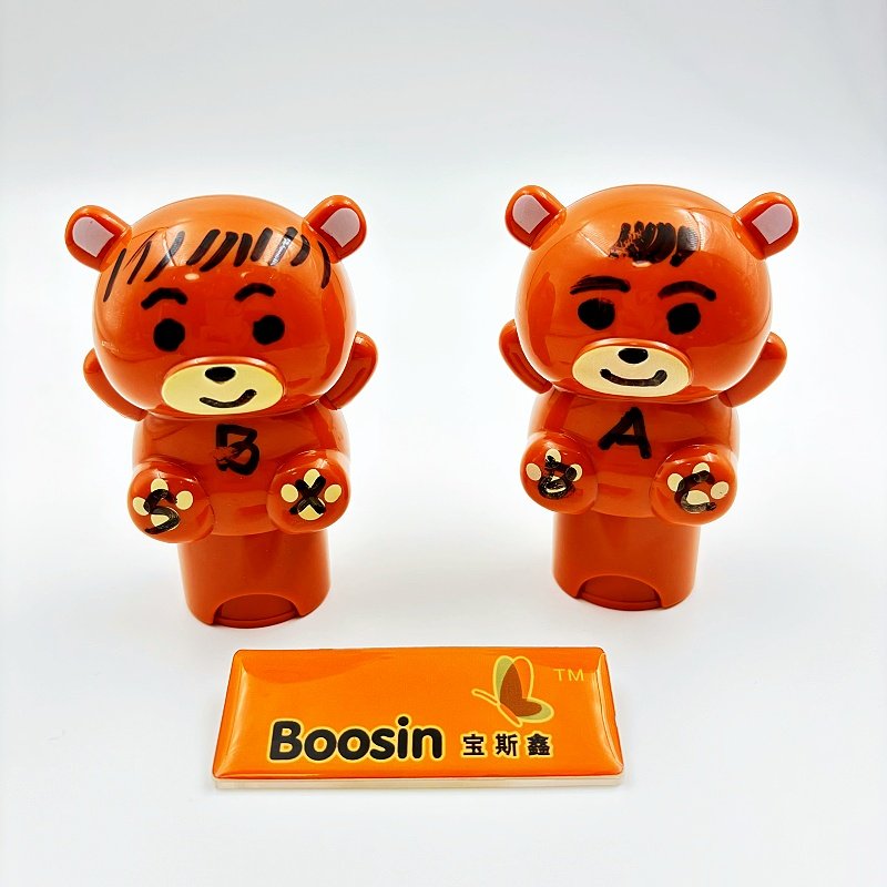 Hot Sale DIY Kids Toy Educational Magic Seal Stamp Pen and Reusable Sticker Set Cute ABS Plastic Roller Stamp for Children