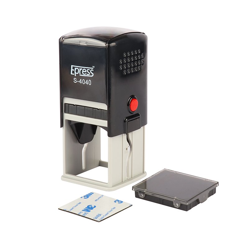 Wholesale Factory R4040 Blank Large Return Custom Self-inking Stamps Plastic Rubber Self Inking Stamp