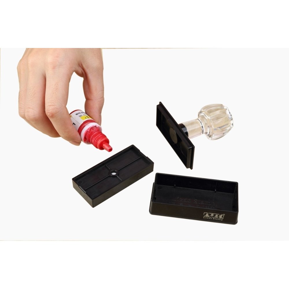 Fashionable Custom With Cheap Price Plastic Handle Rubber Stamp