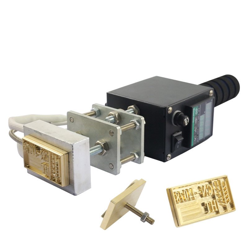 Embossed High Heat Stamp Embosser Temperature Adjustable, Digital Display Handheld Hot Foil Stamping Machine