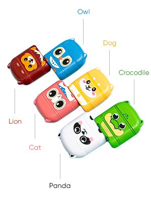 Custom Name Clothing Stamp Automatic double sided ink kids Stamp waterproof Clothing Flash Stamp