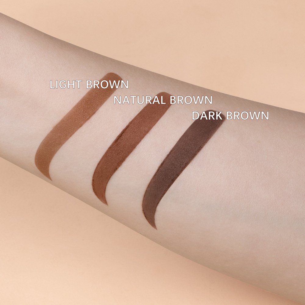 Wholesale Custom Logo 10 MOQ Brow Stamp Shaping Perfect Eyebrow Enhancer Powder Stick Waterproof Eyebrow Stamp Stencil Kit