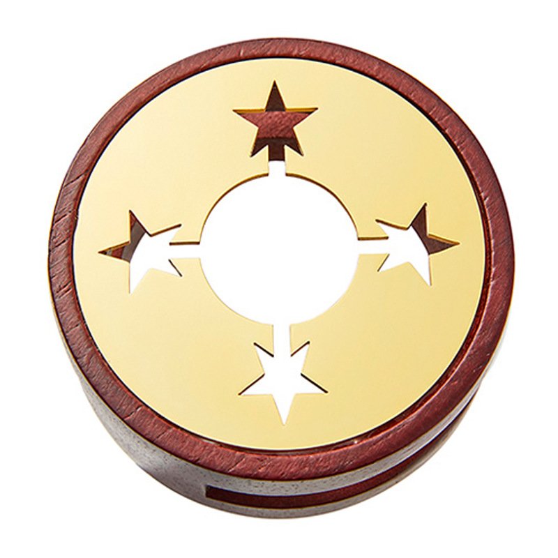Wax Seal Stove Wood Plastic Metal Material Wax Seal Warmer Retro Sealing Wax Heater Stove