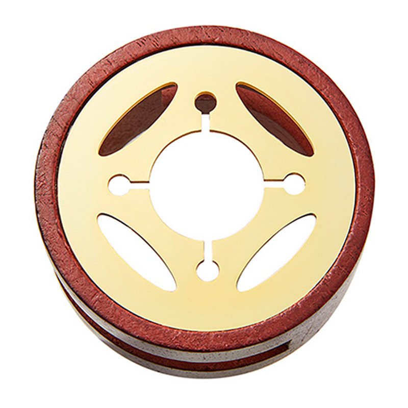 Wax Seal Stove Wood Plastic Metal Material Wax Seal Warmer Retro Sealing Wax Heater Stove