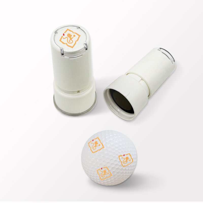 Custom logo golf ball stamp personalized convenient custom logo golf ball stamp